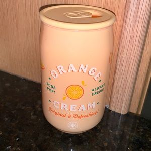 Soda can orange cream candle